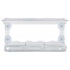 vidaXL Window Bird Feeder Transparent Acrylic 11.8 x 4.7 x 5.9 in