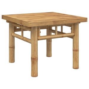 vidaXL Coffee Table natural bamboo Bamboo Compact Coffee Table Square