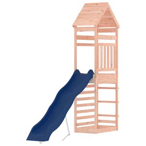 vidaXL Outdoor Playset Wooden color, Blue