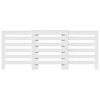 vidaXL Radiator Cover White 80.7x8.5x32.9" Engineered Wood
