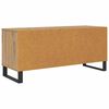 vidaXL TV Cabinet with Drawer Artisan Oak 39.37 x 13.58 x 17.52 in