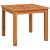 vidaXL Coffee Table Brown Solid Acacia wood Small Durable Coffee Table