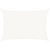 vidaXL Sunshade Sail 0.524 oz/ft² White 9.8‘x14.8‘ HDPE