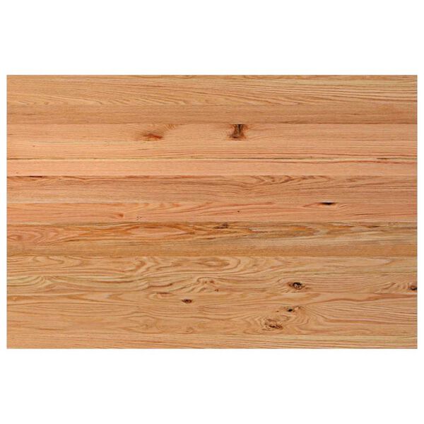 vidaXL Desk Top Light Brown 70.9x47.2x1.6" Solid Wood Oak Rectangular