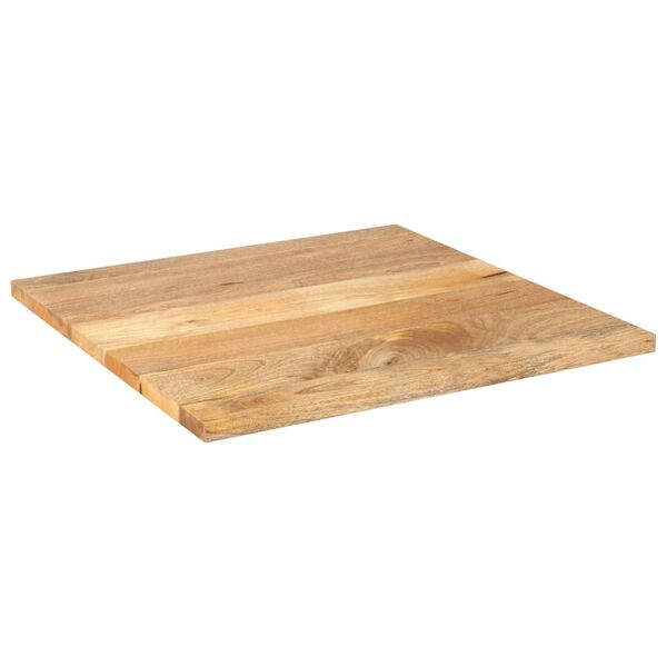 vidaXL Table Top 31.5"x31.5"x1.5" Square Solid Wood Mango