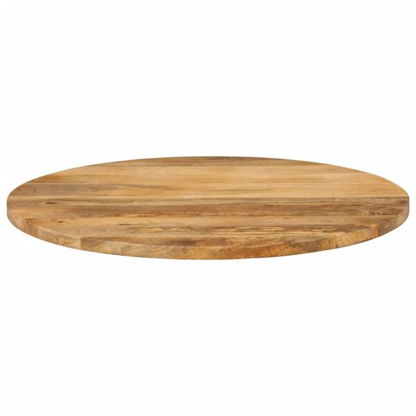vidaXL Table Top &Oslash; 35.4"x1.5" Round Solid Wood Mango