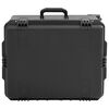 vidaXL Portable Flight Case Black 24.6"x19.5"x14.6" PP