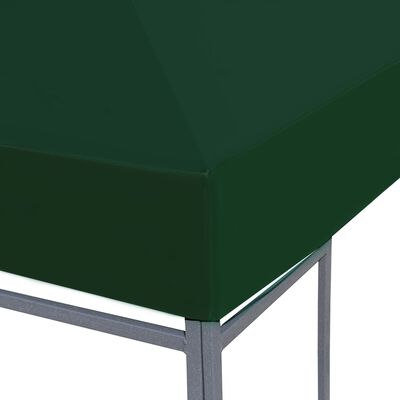 vidaXL Gazebo Top Cover 0.68lb/m² 118.1"x118.1" Green