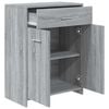 vidaXL Bathroom Cabinet Grey Sonoma Engineered wood