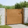 vidaXL Garden Gate 39.4x39.4" Corten Steel