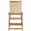 vidaXL 9 Piece Patio Dining Set Solid Wood Acacia