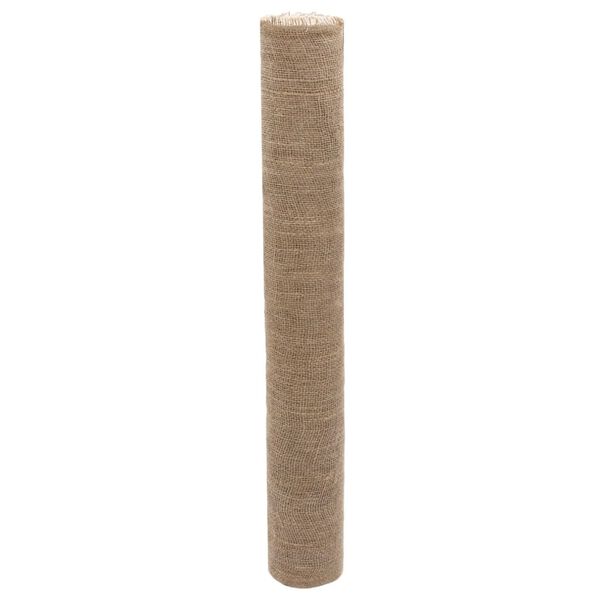 vidaXL Jute Roll Natural 100% Natural Jute 1 x 32.8 ft Simple