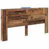 vidaXL Headboard Old Wood 78.74 x 5.91 x 40.75 in Engineered Wood