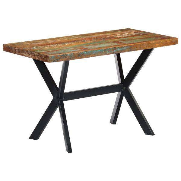 vidaXL Dining Table Variable colors due to reclaimed wood Reclaimed Wood