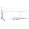 vidaXL Folding Pop-up Party Tent with 8 Sidewalls 9.8‘x29.5‘ White