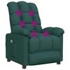 vidaXL Massage Chair Dark Green