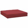 vidaXL Pallet Cushions 3 pcs Wine Red Oxford Fabric