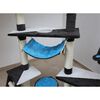 Kerbl Cat Tree Anthracite, Blue, White Wood, Polyester, Sisal Medium