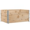 vidaXL Pallet Collars 3 pcs 47.2x31.5" Solid Wood Pine