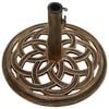 vidaXL Umbrella Base Bronze Cast Iron Standard Durable Umbrella Base