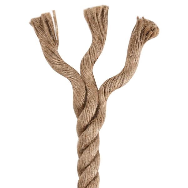 vidaXL Jute Rope 82.0 ' Long 0.79 " Thick