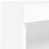 vidaXL TV Cabinet White Engineered wood Standard TV Cabinet
