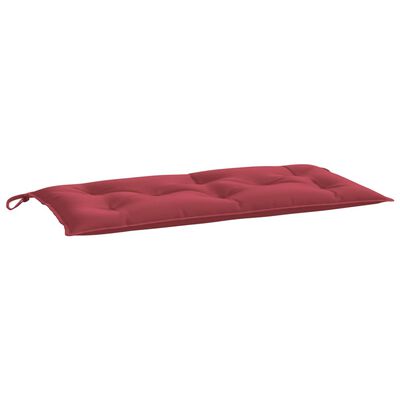 vidaXL Garden Bench Cushion Wine Red 43.3"x19.7"x2.8" Oxford Fabric