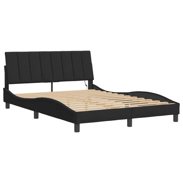 vidaXL Bed Frame Black