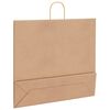 vidaXL Paper Bags 250 pcs with Handles Brown 54x15x49 cm