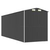 vidaXL Garden Shed Anthracite Galvanized steel 573.5 ft²