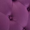vidaXL Chaise Lounge Purple Velvet 57.1 x 20.5 x 30.3 in