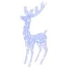vidaXL Christmas Reindeer Blue Acrylic Extra Large