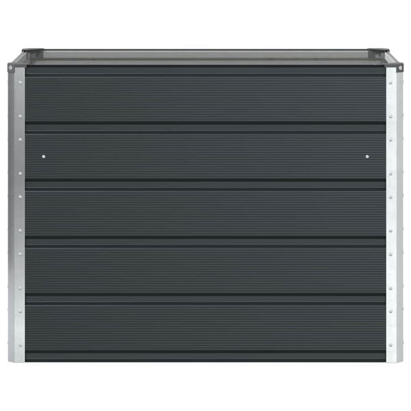vidaXL Planter Anthracite 480 x 50 x 45 cm Galvanised Steel