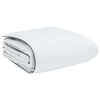 vidaXL Winter Duvet White 94.49 x 102.36 in Feather
