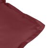 vidaXL Garden Bench Cushion Melange Wine Red 100% Polyester