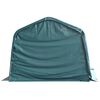 vidaXL Livestock Tent Dark Green PVC 10.8x15.7ft Detachable