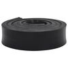 vidaXL Rubber Edge For Snow Plow Black Styrene-butadiene rubber