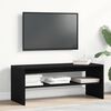 vidaXL TV Cabinet Black Oak Engineered Wood Level - S TV Cabinet