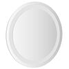 vidaXL LED Bathroom Mirror Transparent Glass Medium Bathroom Mirror