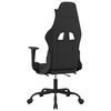 vidaXL Gaming Chair Black and light green