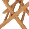 vidaXL Garden Chair Set of 8 Teak Solid Teak Wood Standard Foldable