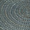 vidaXL Area Rug Olive Green Jute 70.9 in diameter Durable Area Rug