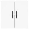 vidaXL Wall Cabinet White Engineered Wood Medium Wall Cabinet