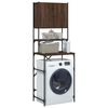 vidaXL Washing Machine Cabinet Brown Oak 26.8"x19.1"x76.4"