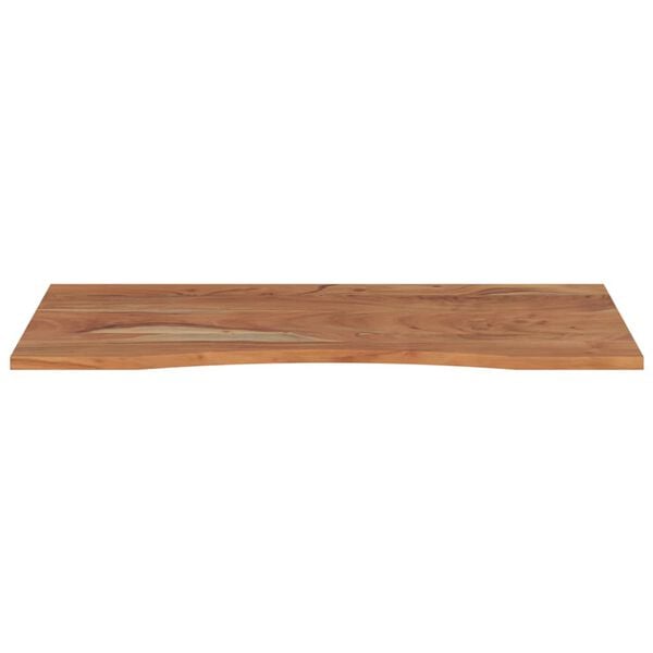 vidaXL Desk Top Natural wood Solid Acacia wood 43.3 x 23.6 in Desk Top