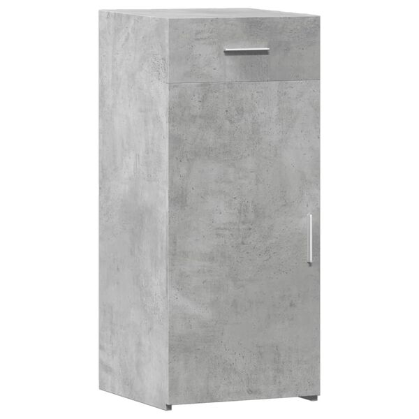 vidaXL Sideboard Concrete grey Engineered wood Standard Sideboard