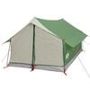 vidaXL Camping Tent 2-Person Green Waterproof