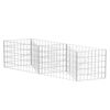 vidaXL Gabion Basket Galvanized Steel 47.2"x11.8"x19.7"