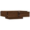 vidaXL Coffee Table Brown Oak Engineered Wood 35.4 x 23.6 x 12.2 in
