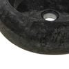 vidaXL Sink 15.7x4.7" Marble Black